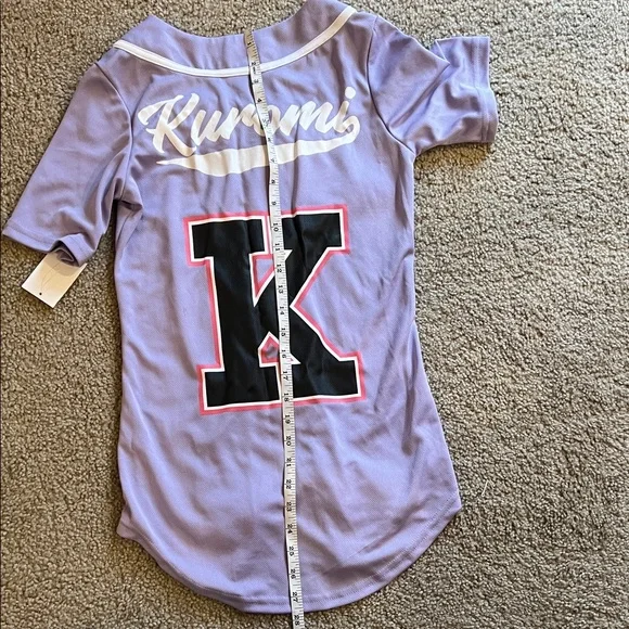 Kuromi button up lavender jersey - Picture 3 of 8